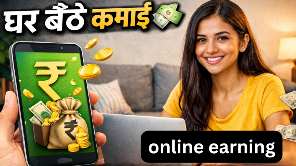 घर बैठे पैसा कमाई